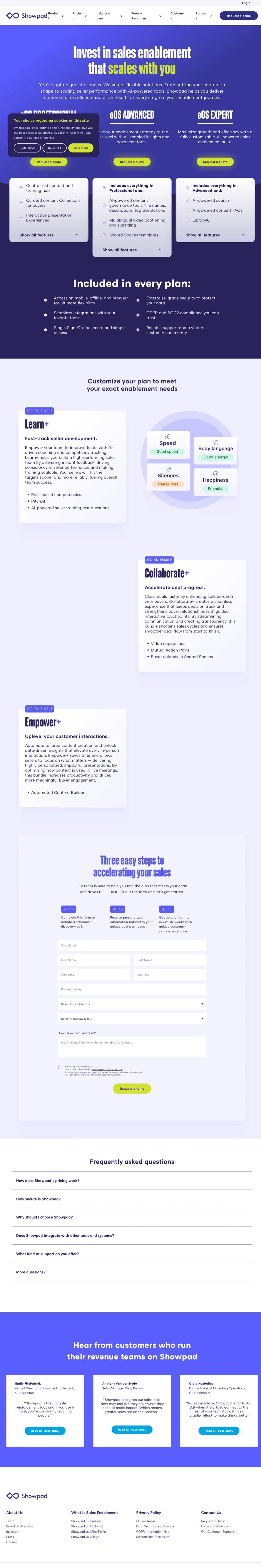 Showpad screenshot 3