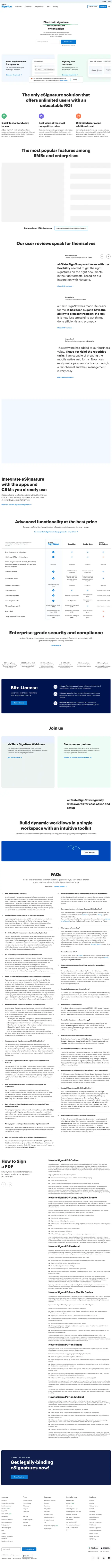 signNow screenshot 2
