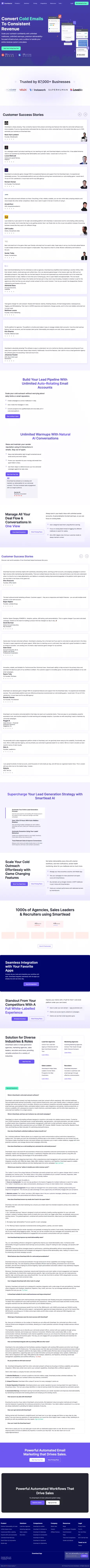 Smartlead screenshot 1