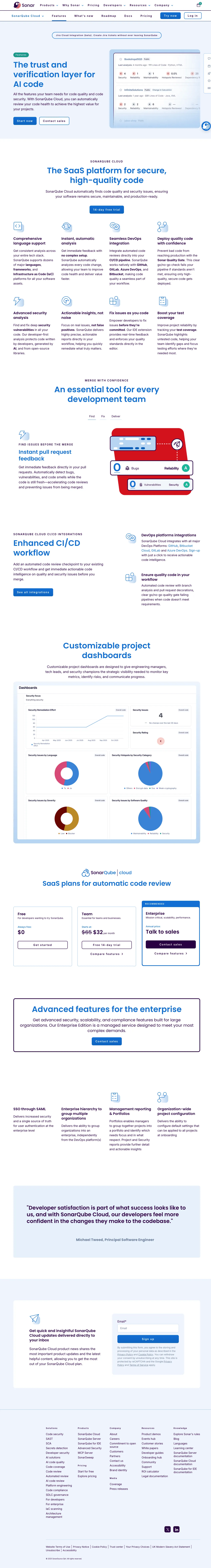 SonarCloud screenshot 1