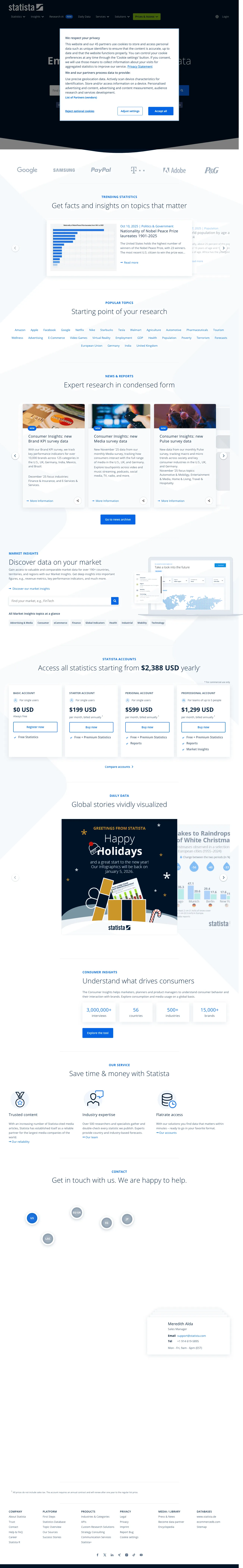 Statista screenshot 2