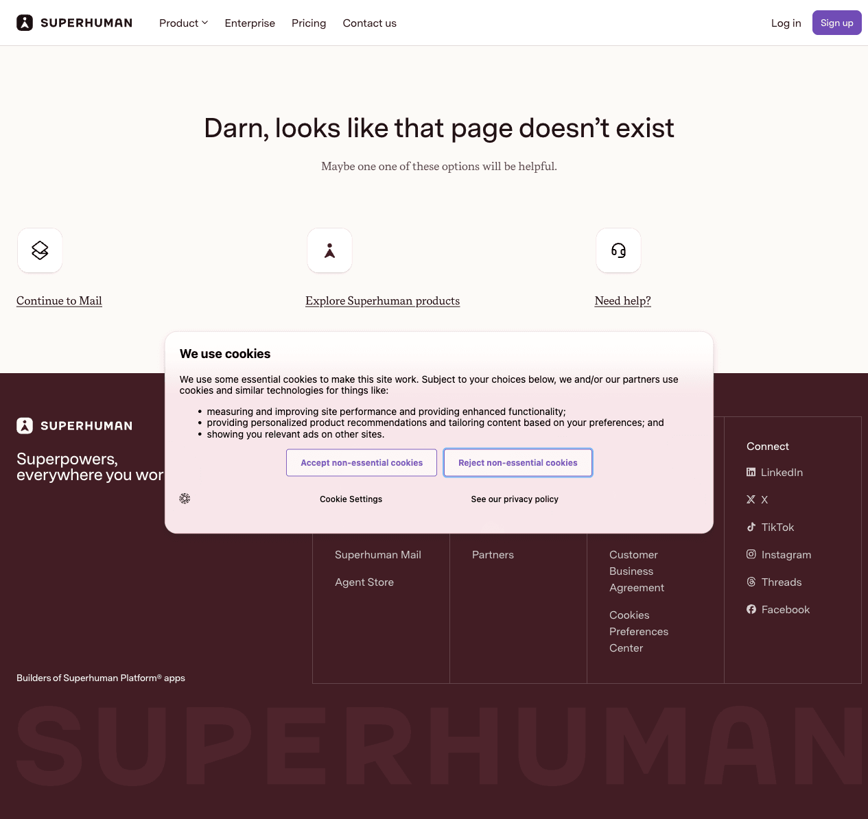 Superhuman screenshot