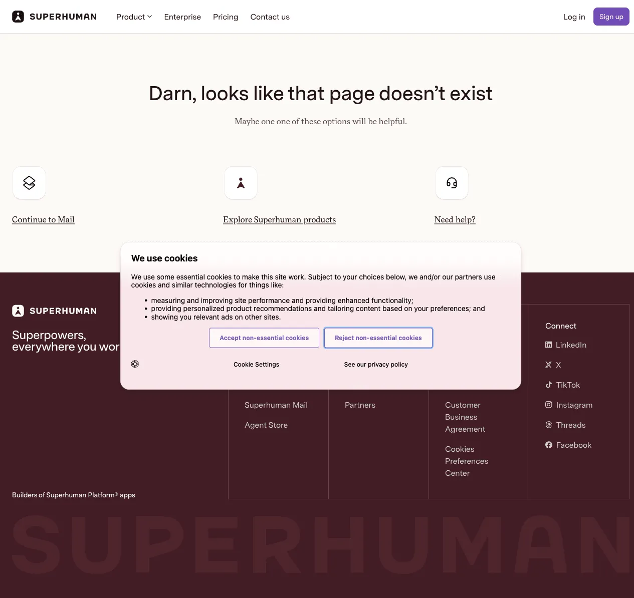 Superhuman screenshot