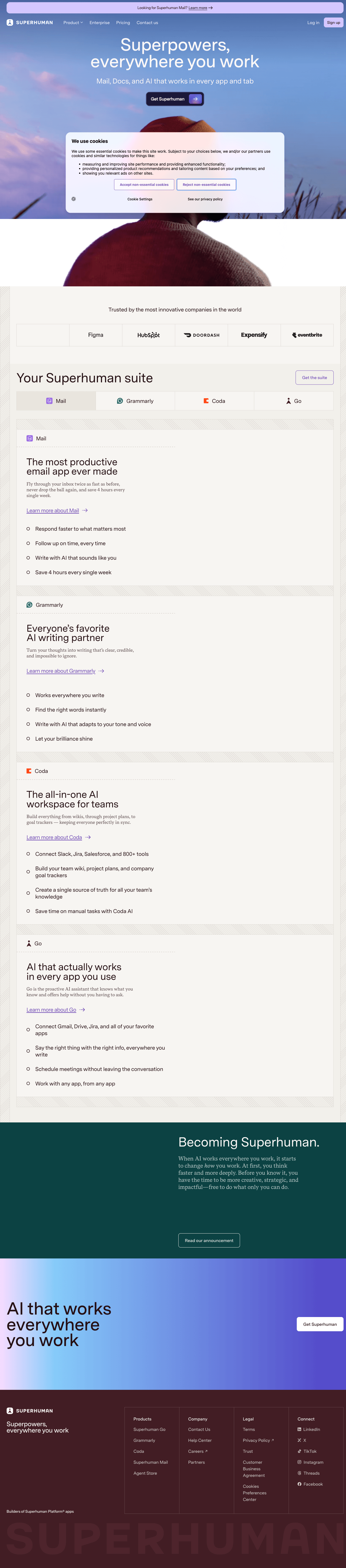 Superhuman screenshot 2