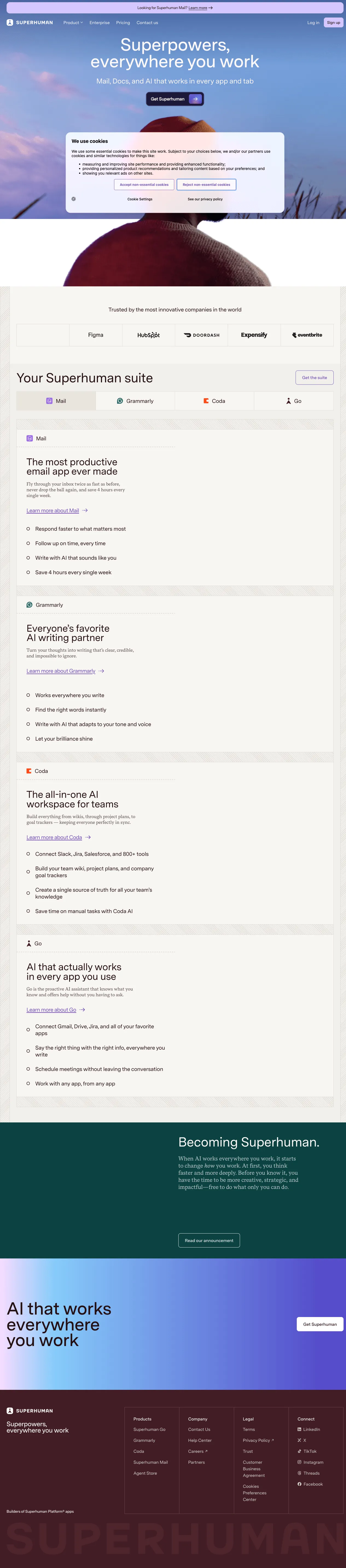 Superhuman screenshot 2