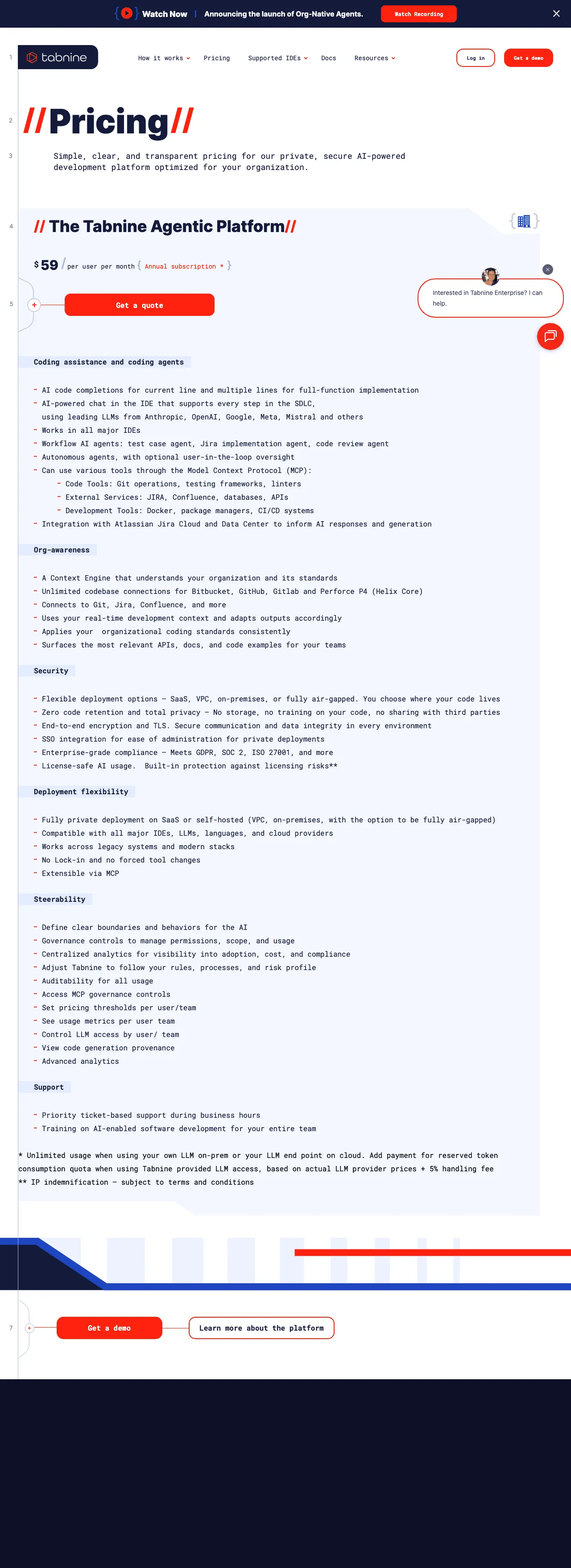 Tabnine screenshot 2