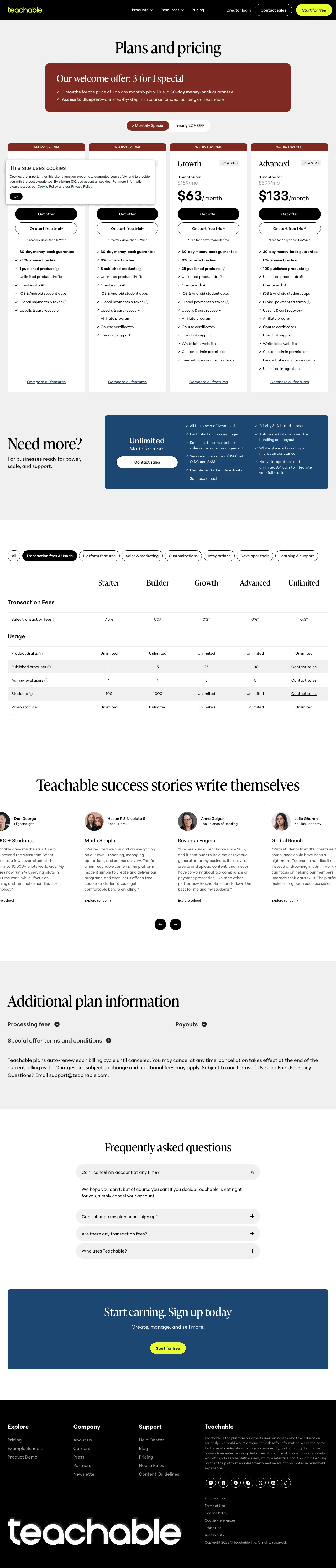 Teachable screenshot 4