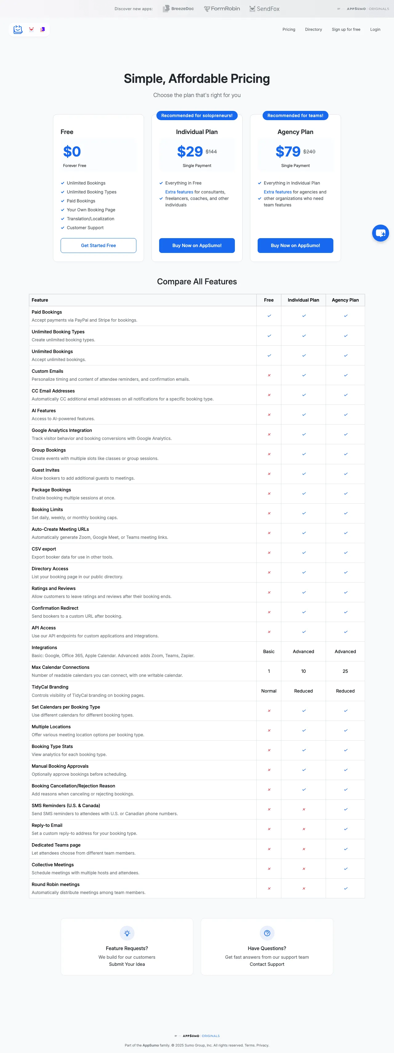 TidyCal screenshot 3