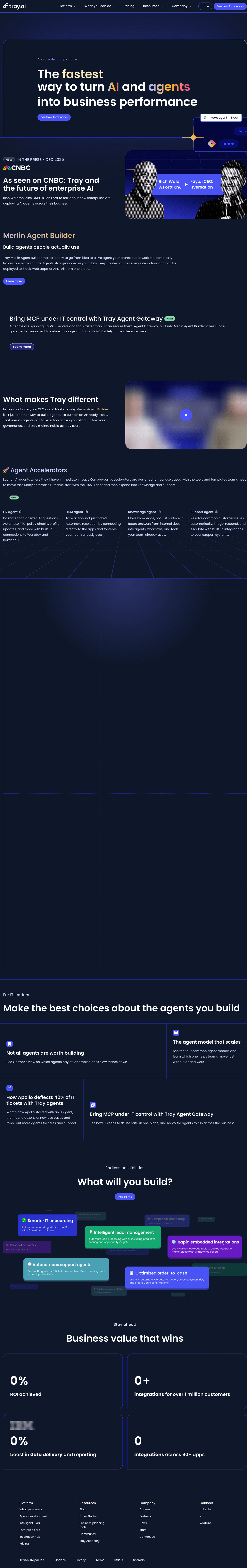 Tray.io screenshot 2