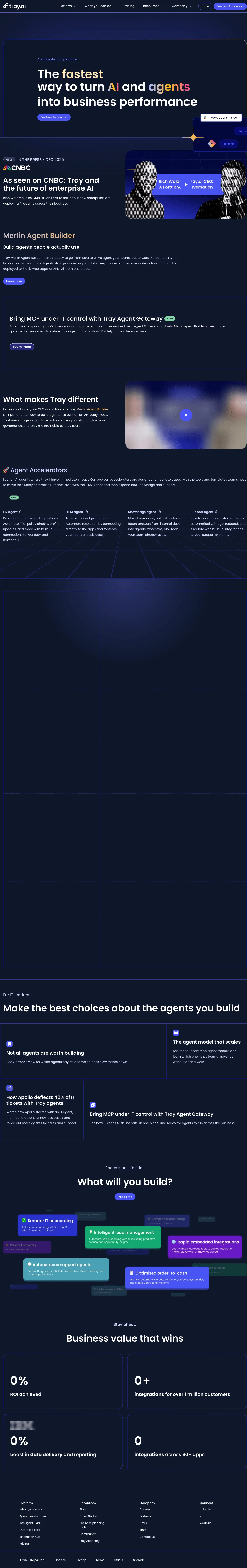 Tray.io screenshot 2