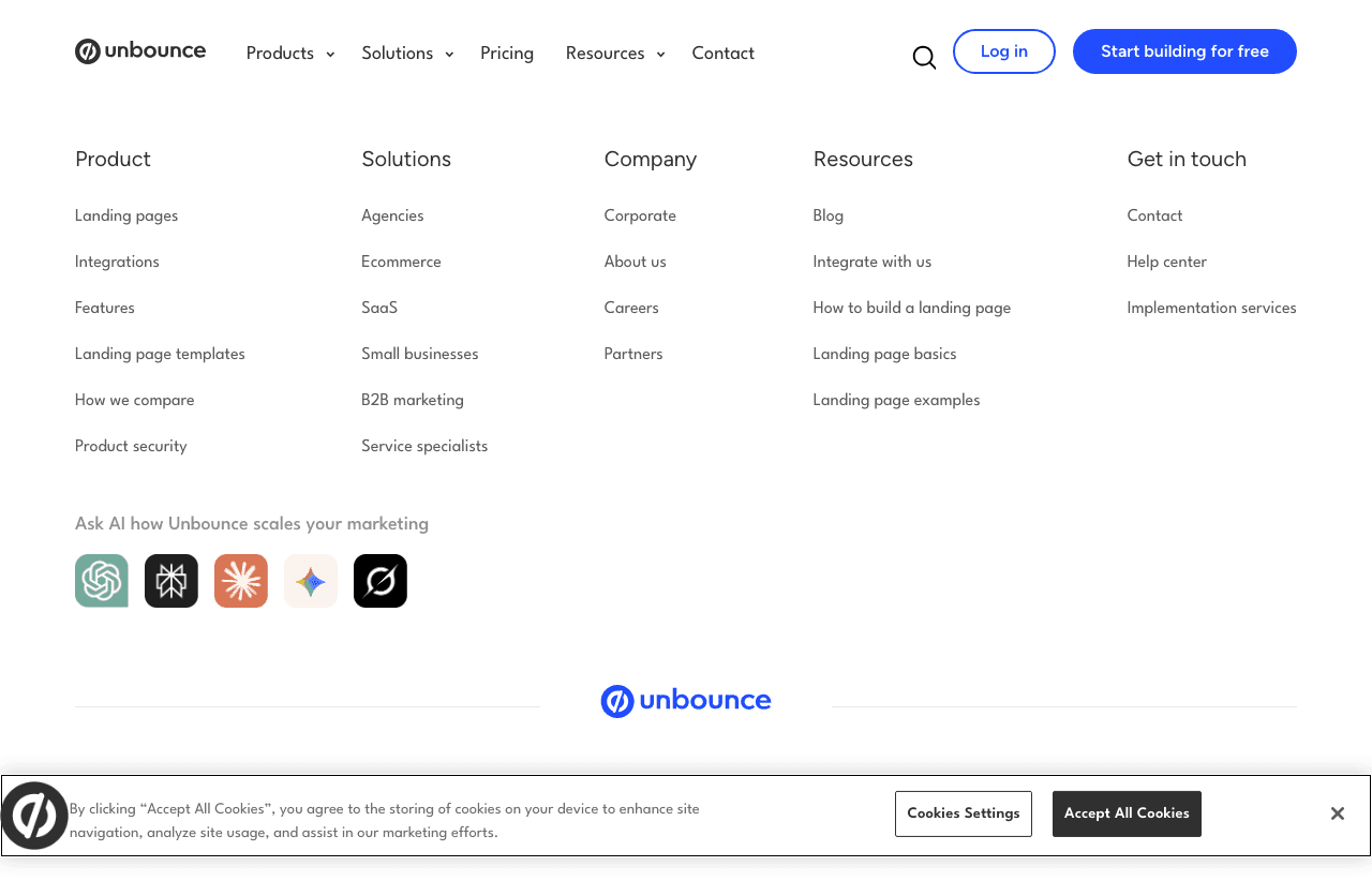 Unbounce screenshot 4