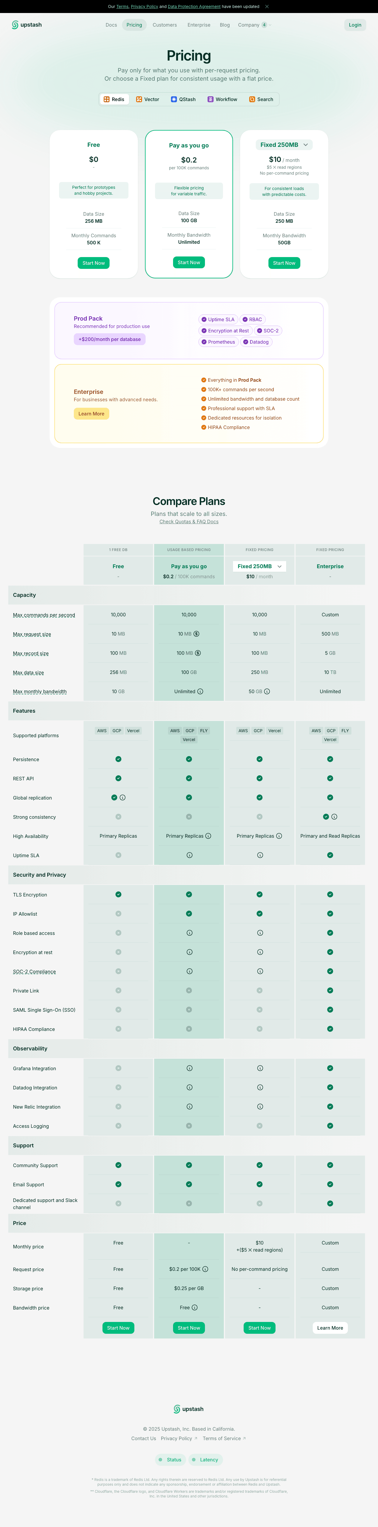 Upstash screenshot 2