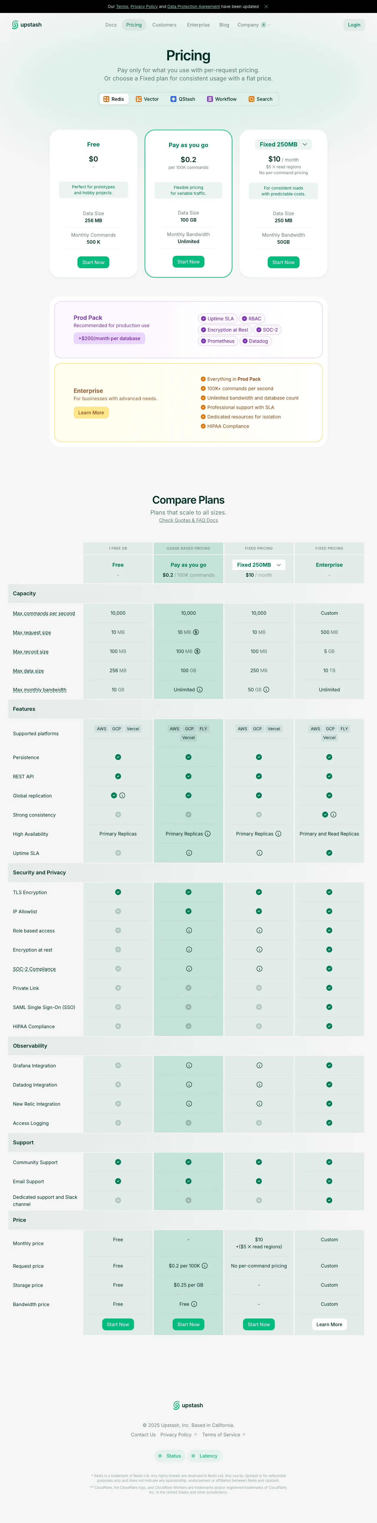 Upstash screenshot 2