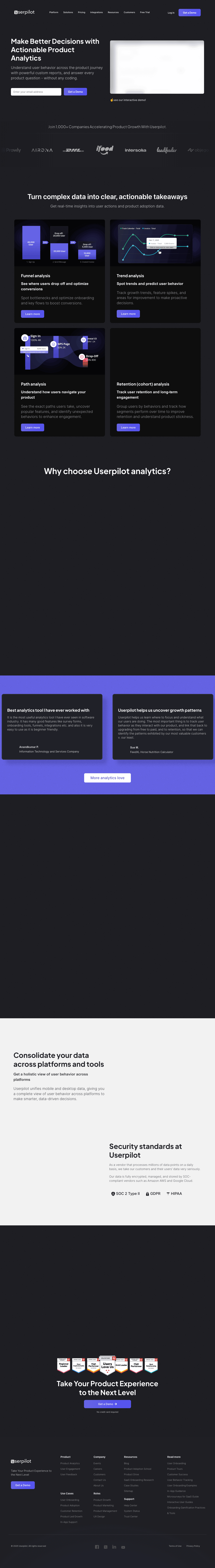 Userpilot screenshot