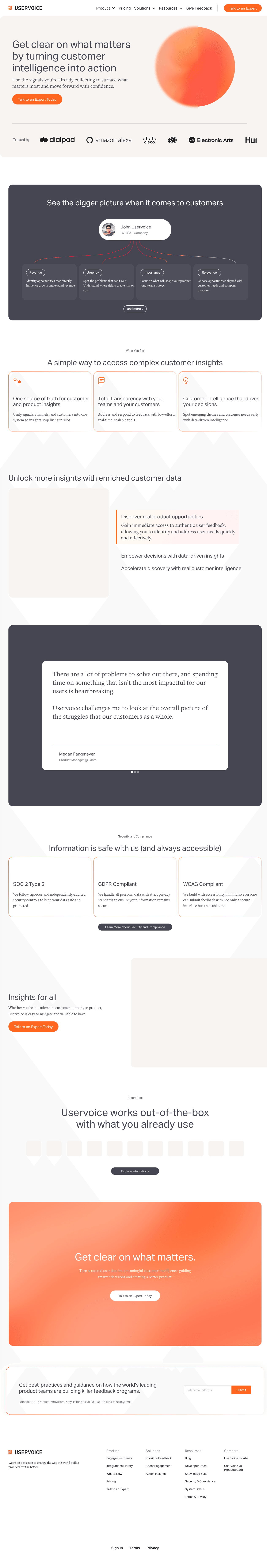 UserVoice screenshot 2