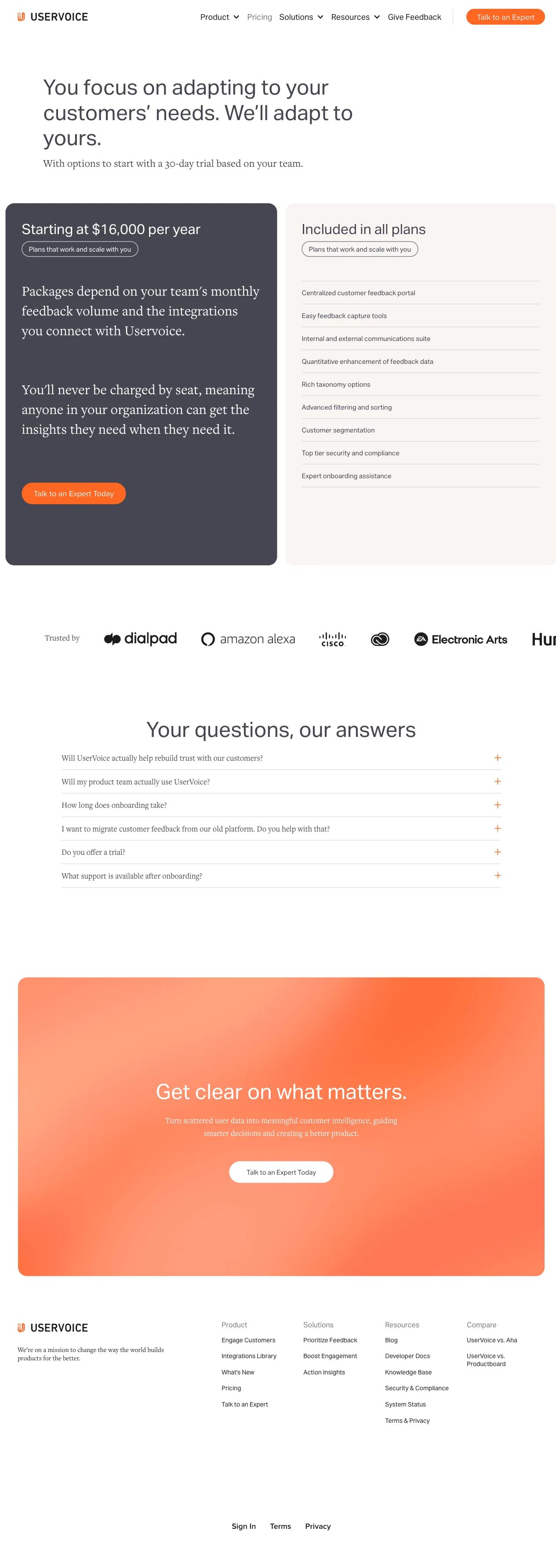 UserVoice screenshot 3