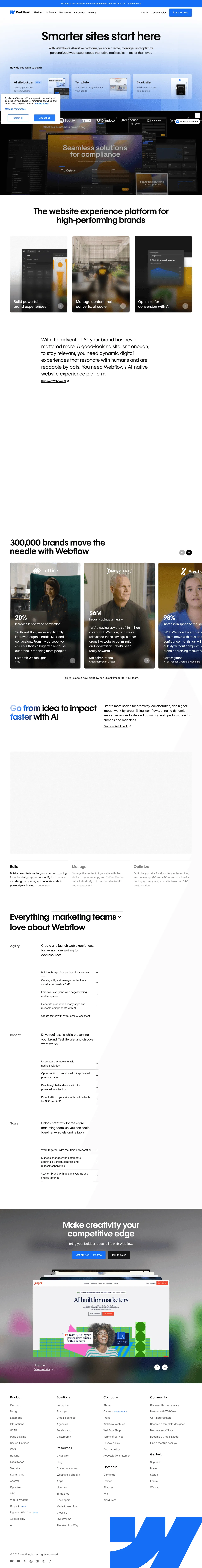 Webflow screenshot 2