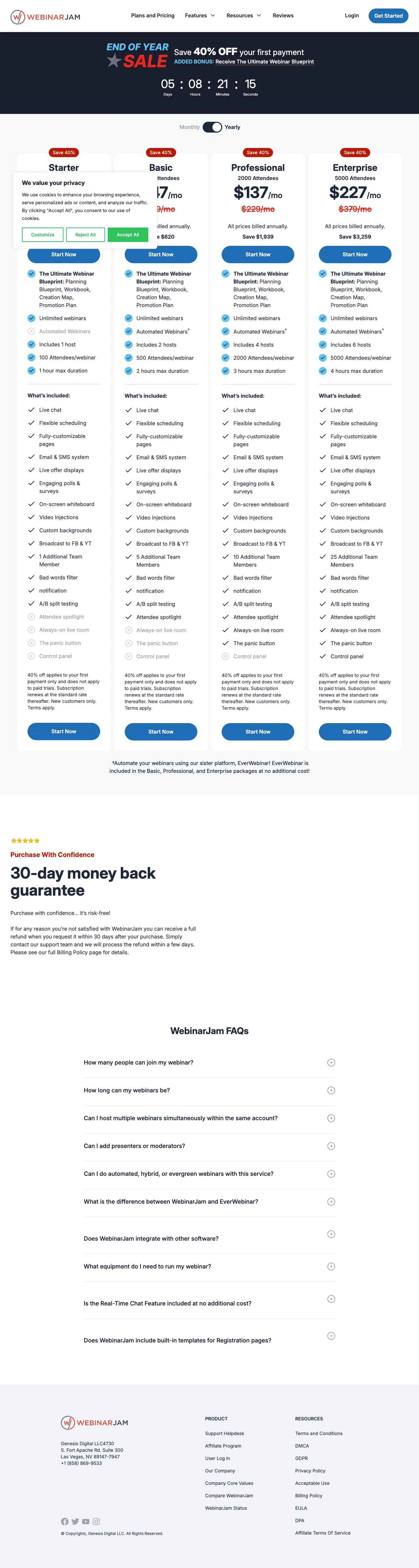 WebinarJam screenshot 3