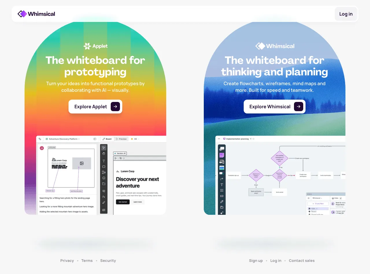 Whimsical screenshot