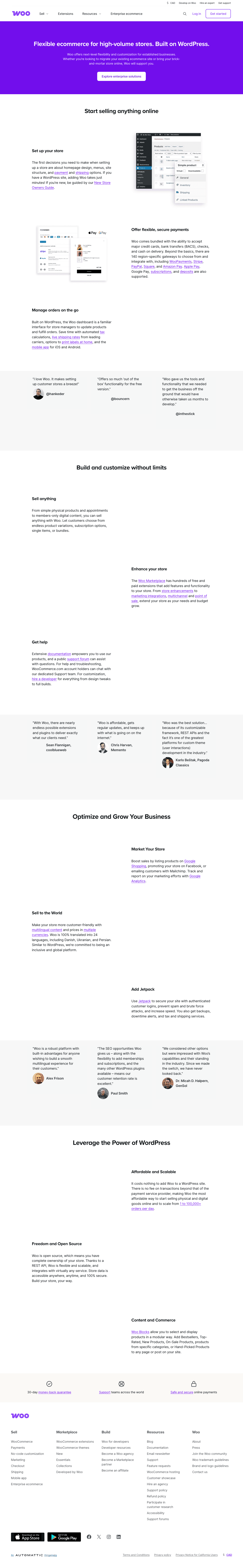 WooCommerce screenshot 1