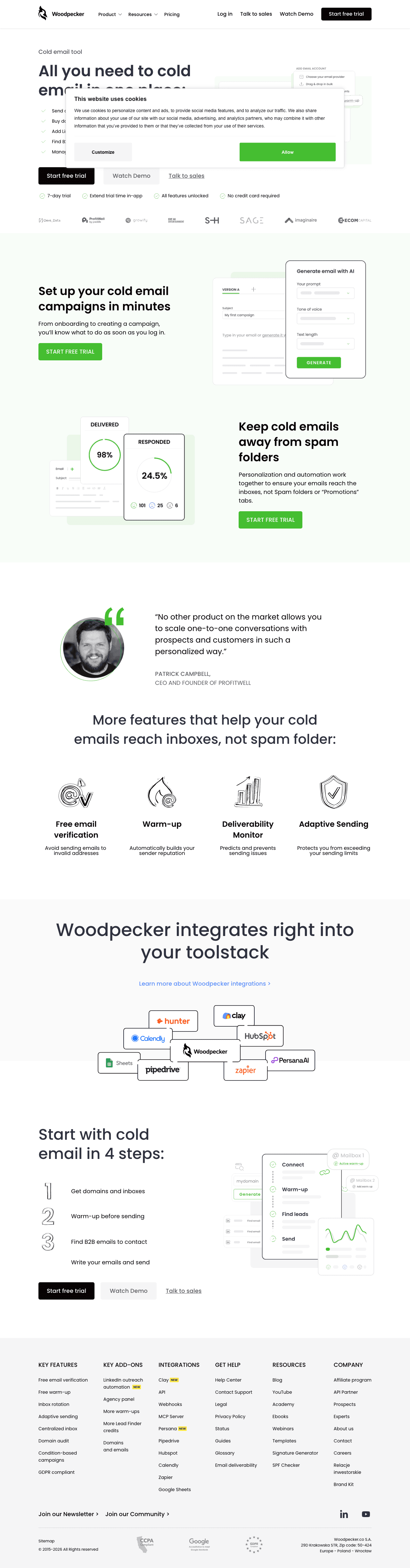 Woodpecker screenshot 2