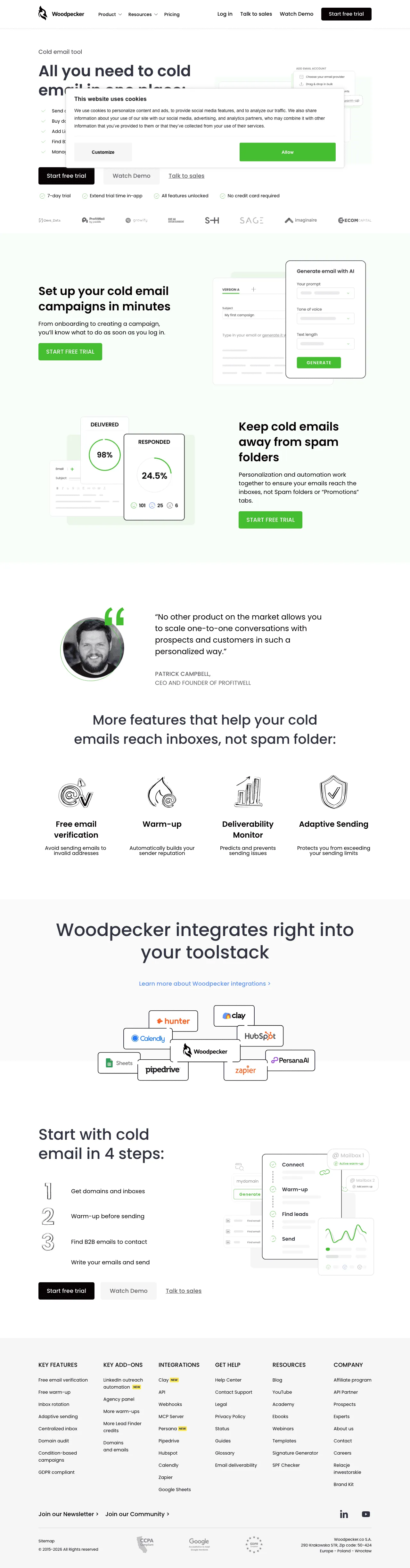 Woodpecker screenshot 2