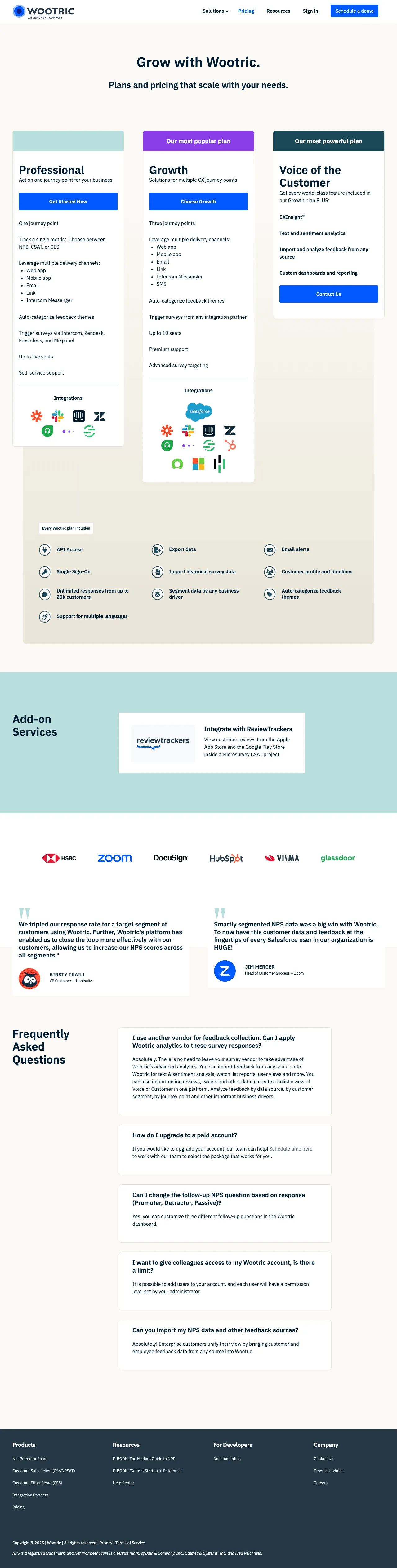 Wootric screenshot 3