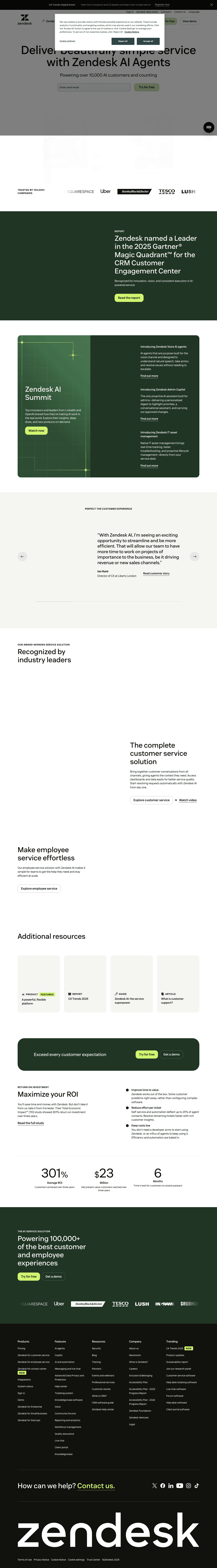 Zendesk screenshot 2