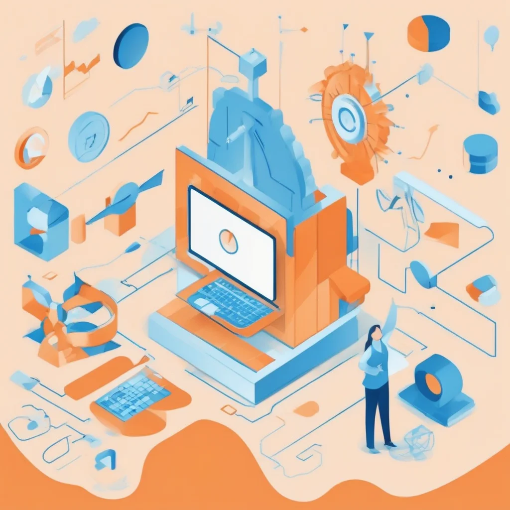 Illustration for I need to set and track company goals: Focus on what matters most