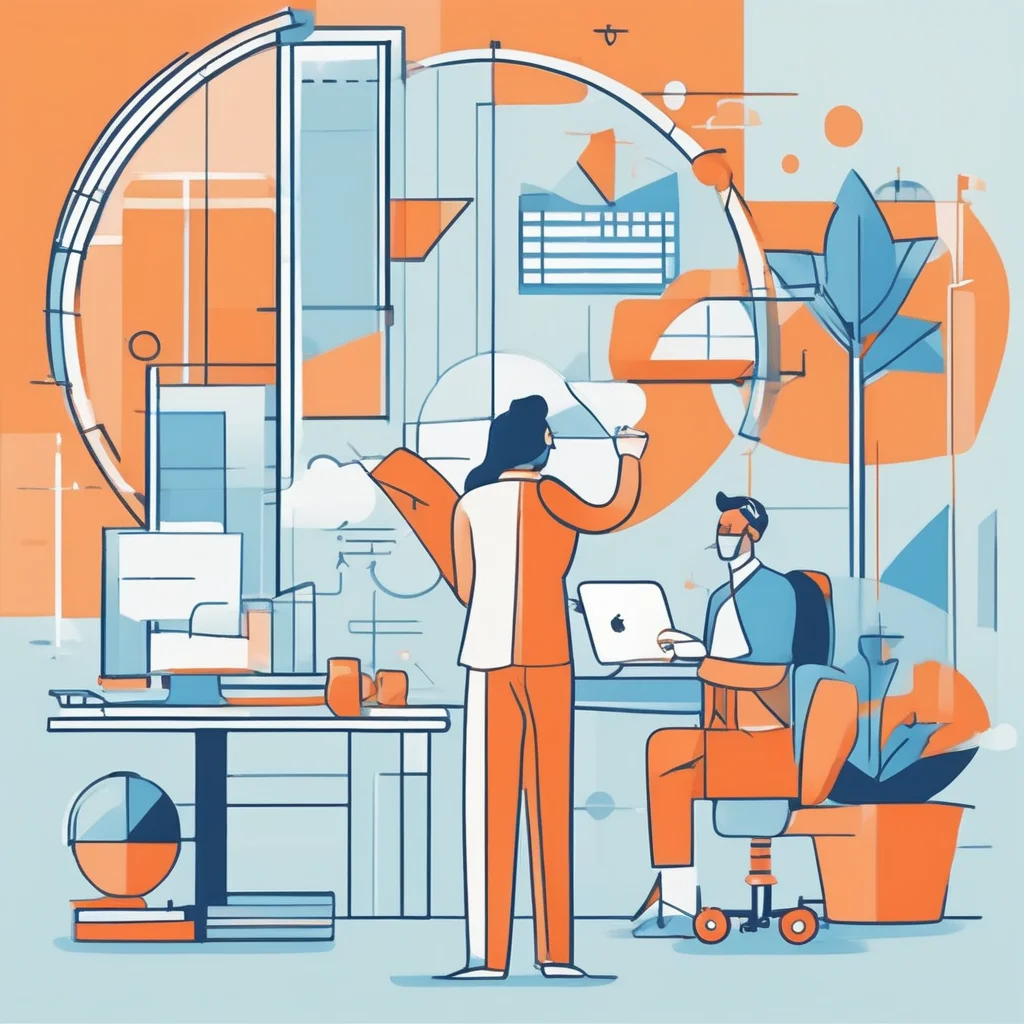 Illustration for I need to help my remote team work together effectively: Work together, wherever you are