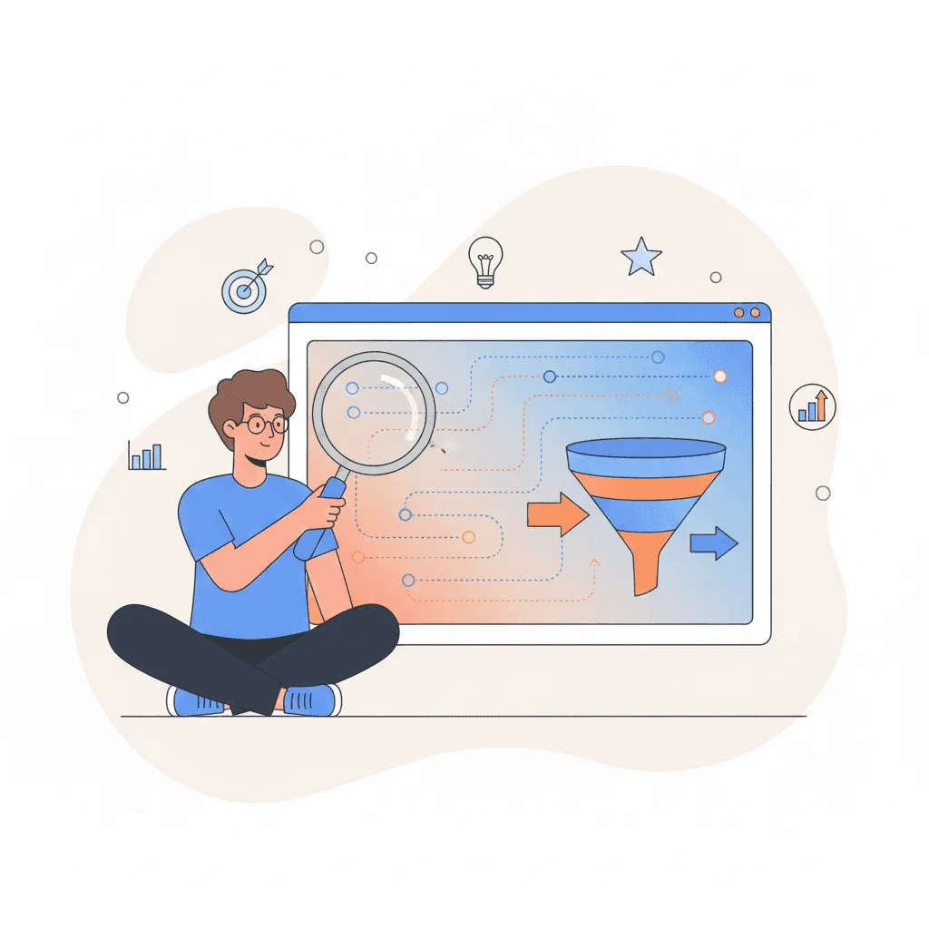 Illustration for I need to understand how users behave: Stop guessing what users want—watch what they actually do.