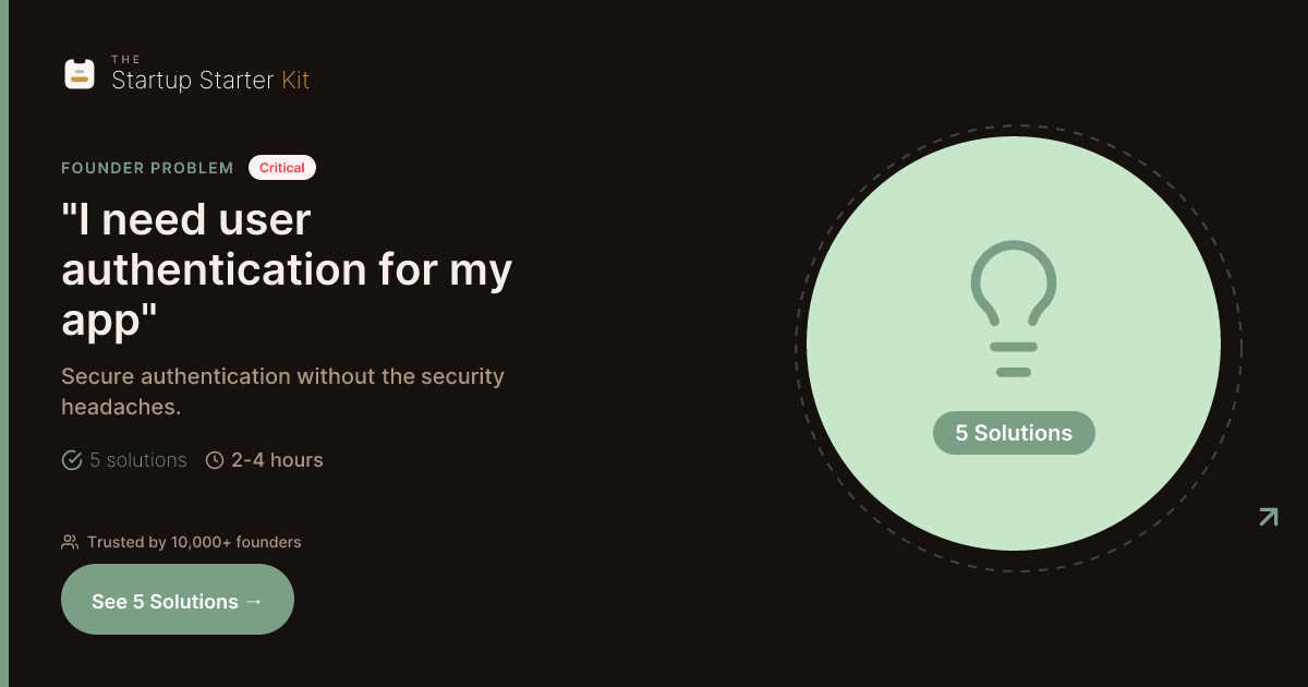 Best Authentication Tools for Startup Apps (2026)