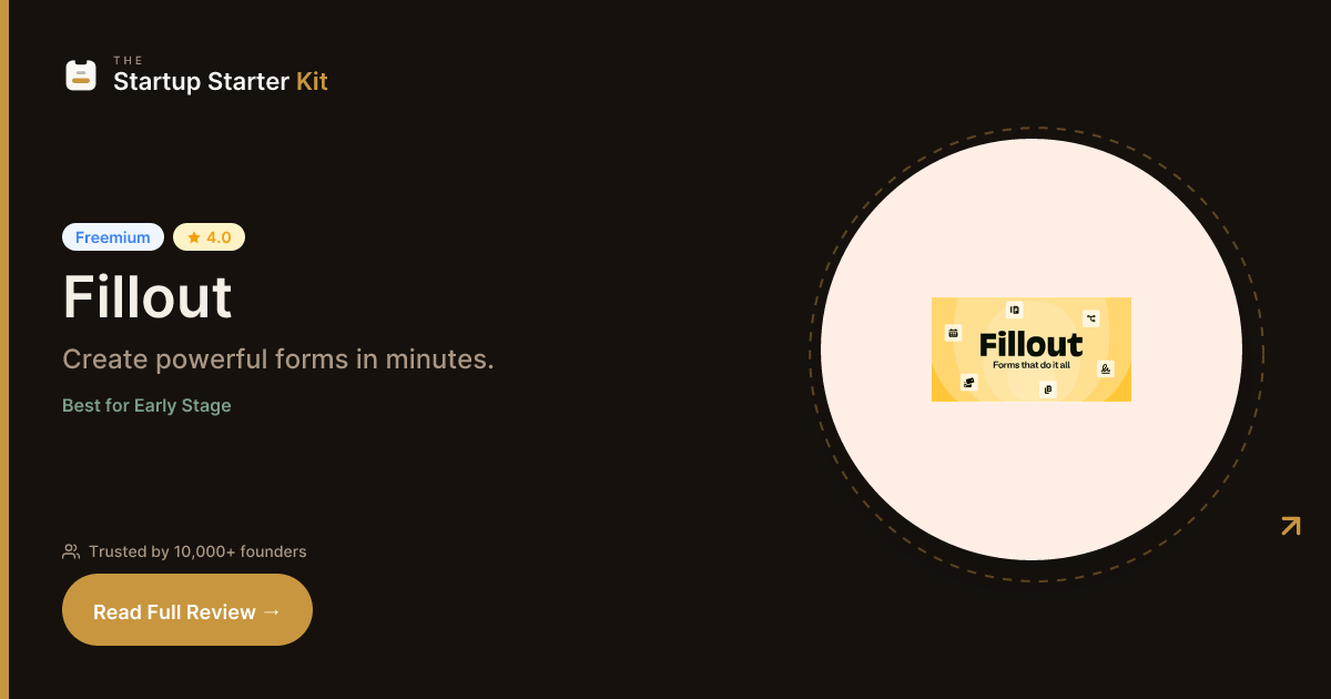 Fillout Review (2026) | Features, Pricing & Alternatives